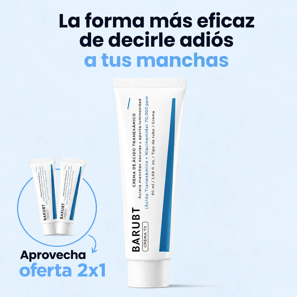 Barubt — Dile adiós a tus manchas y elimínalas desde la raíz