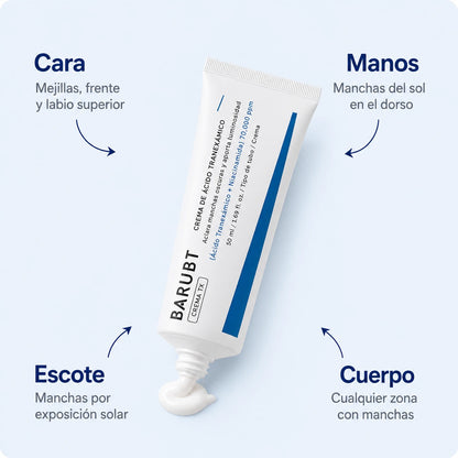 Barubt — Dile adiós a tus manchas y elimínalas desde la raíz